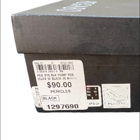 Pegabo black & cork wedges - Picture 6 of 7